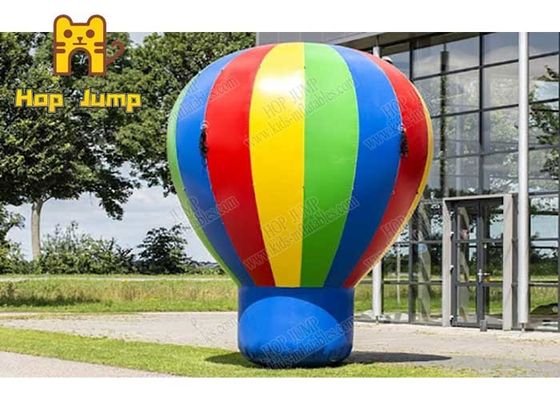 虹の屋外の気球の広告Inflatablesはカスタマイズされたロゴをひいた