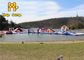 OEM ODM水公園のInflatables湖のセリウムSGSのための浮遊水スライド